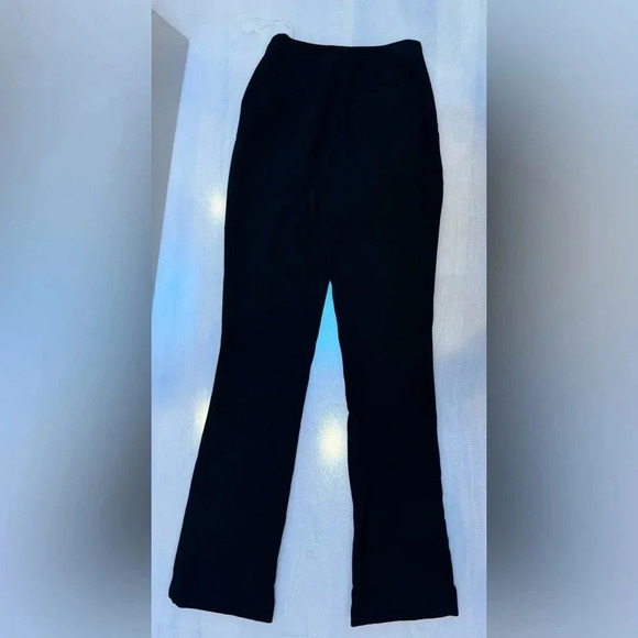 HOUSE OF CB 'Layla' Black V-Front Trousers NWOT Size Small $135.00 MSRP - Picture 7 of 7